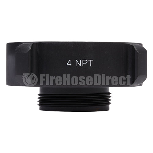 Aluminum 4" Female NPT to 2 1/2" Male NH