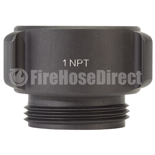 Aluminum 1" Female NPT to 1 1/2" Male NH