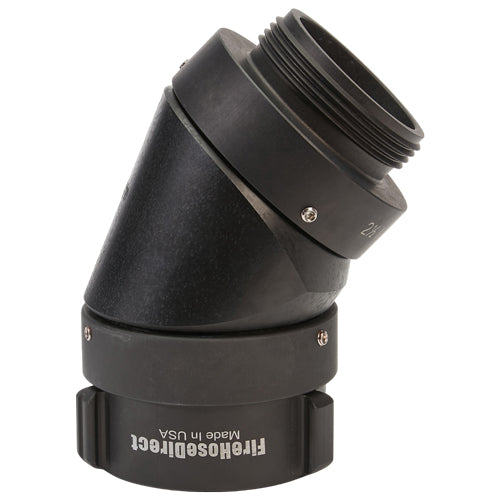 Aluminum Heavy-Duty 2 1/2" NH / NST 45 Degree Elbow