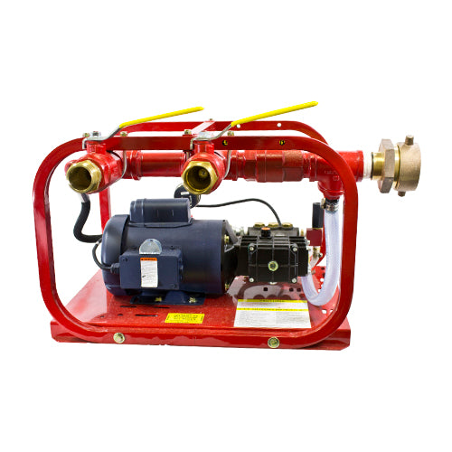 Two Outlet 3 GPM 500 PSI Electric Fire Hose Tester