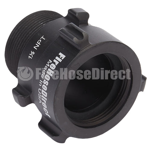 Aluminum 1 1/2" Swivel Female NPSH to 1 1/2" Male NPT