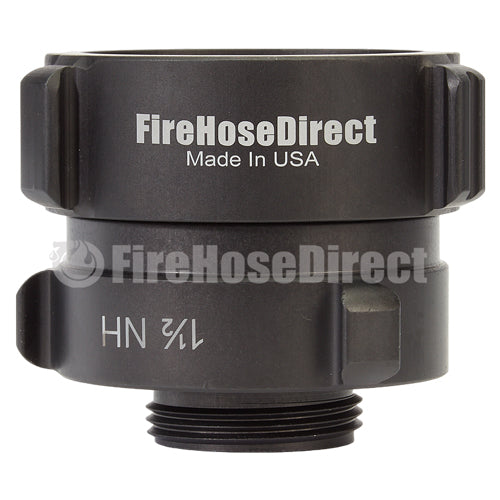 Aluminum 2 1/2" Swivel Female NH to 1 1/2" Male NH