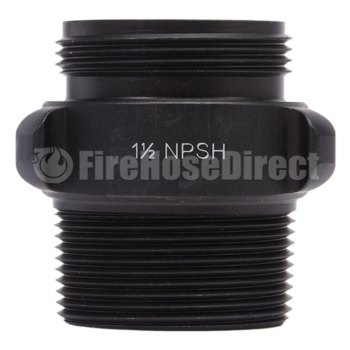 Aluminum 1 1/2" NPSH to 1 1/2" NPT Double Male