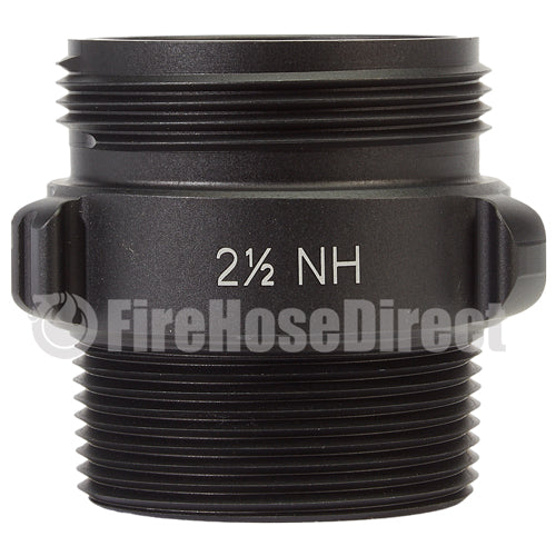 Aluminum 2 1/2" NH to 2 1/2" NPT Double Male