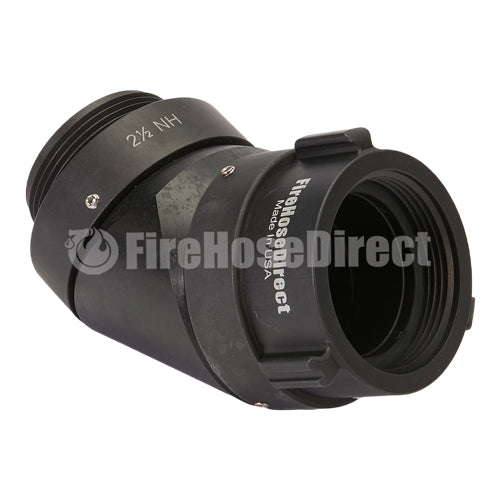 Aluminum Heavy-Duty 2 1/2" NH / NST 45 Degree Elbow