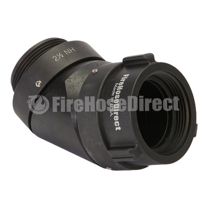 Aluminum Heavy-Duty 2 1/2" NH / NST 45 Degree Elbow