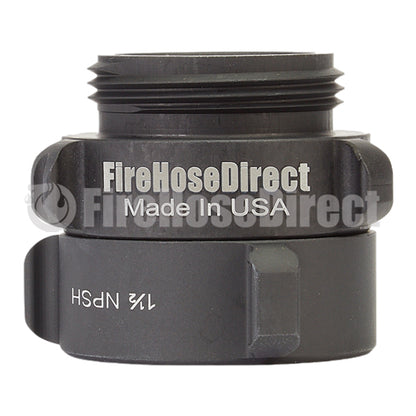 Aluminum 1 1/2" Swivel Female NPSH to 1 1/2" Male NH