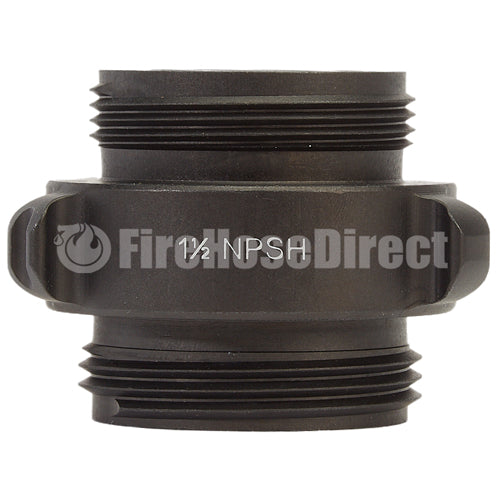 Aluminum 1 1/2" NH to 1 1/2" NPSH Double Male