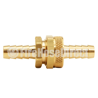 Brass Garden Hose Coupling Set (1/2" Hose)