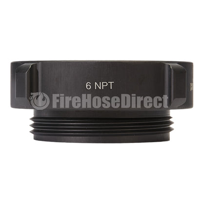 Aluminum 6" Female NPT to 4 1/2" Male NH
