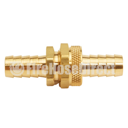 Brass Garden Hose Coupling Set (5/8" Hose)