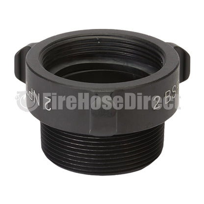 Aluminum 2" Female BSP to 2" Male NPT