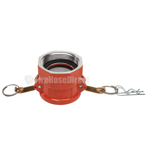 Hi-Viz Aluminum 2 1/2" Female Camlock x 2 1/2" Female NH