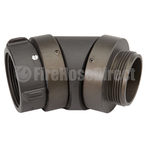 Aluminum Heavy-Duty 6" NH / NST 45 Degree Elbow