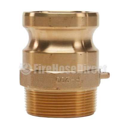 Brass 2" Male Camlock x 2" Male NPT