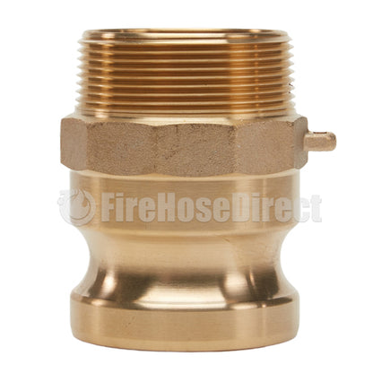 Brass 2" Male Camlock x 2" Male NPT