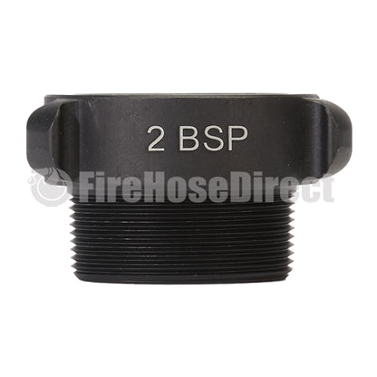 Aluminum 2" Female BSP to 2" Male NPT