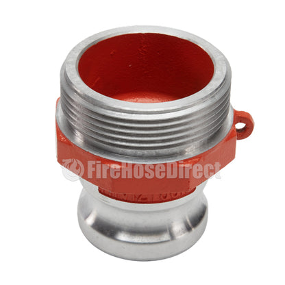 Hi-Viz Aluminum 2" Male Camlock x 2 1/2" Male NH