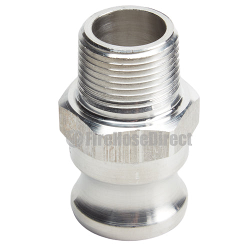 Aluminum 3/4" Male Camlock x 3/4" Male NPT