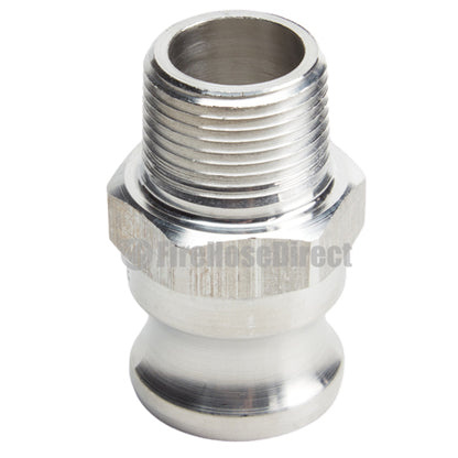 Aluminum 3/4" Male Camlock x 3/4" Male NPT