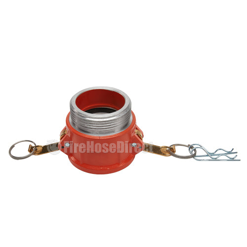 Hi-Viz Aluminum 2 1/2" Female Camlock x 2 1/2" Male NH