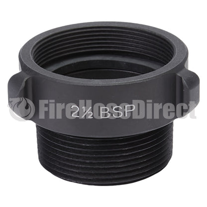 Aluminum 2 1/2" Female BSP to 2 1/2" Male NPT