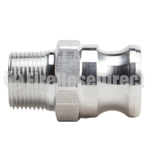 Aluminum 3/4" Male Camlock x 3/4" Male NPT