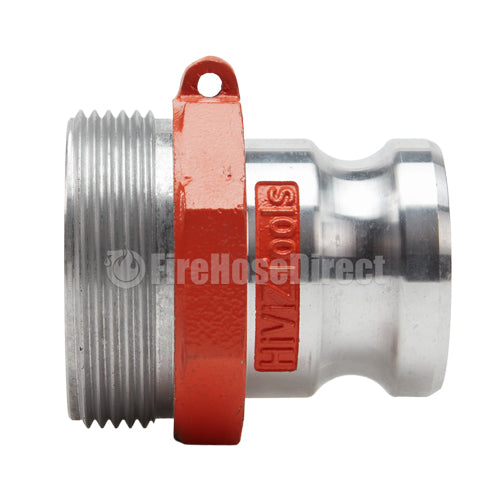 Hi-Viz Aluminum 2" Male Camlock x 2 1/2" Male NH
