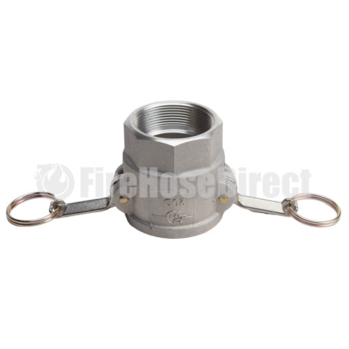 Aluminum 2" Female Camlock x 2" Female NPT