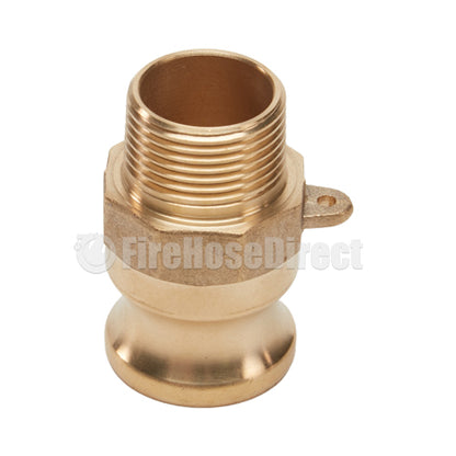 Brass 3/4" Male Camlock x 3/4" Male NPT