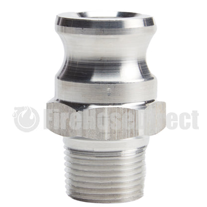 Aluminum 3/4" Male Camlock x 3/4" Male NPT