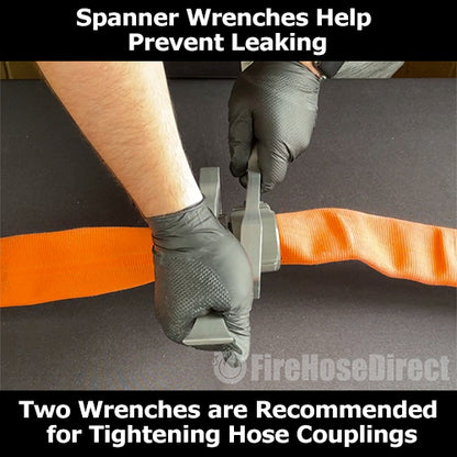 Blue 2" x 100' Lightweight Discharge Hose