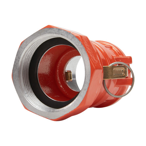 Hi-Viz Aluminum 2" Female Camlock x 2 1/2" Female NH