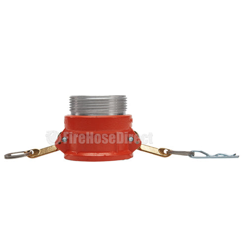 Hi-Viz Aluminum 2 1/2" Female Camlock x 2 1/2" Male NH