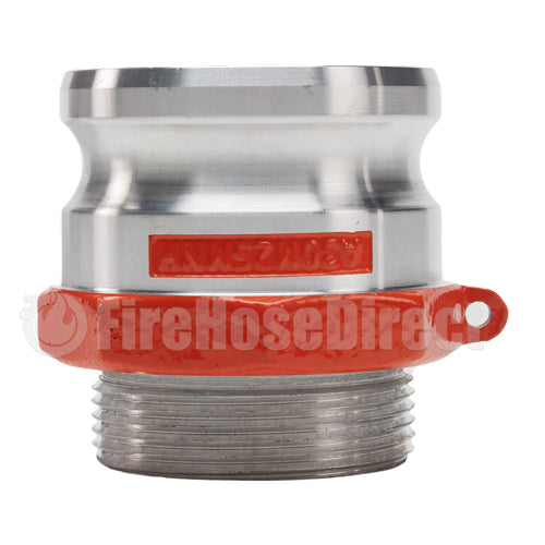 Hi-Viz Aluminum 3" Male Camlock x 2 1/2" Male NH