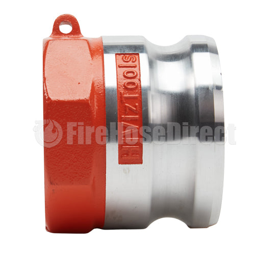 Hi-Viz Aluminum 3" Male Camlock x 2 1/2" Female NH