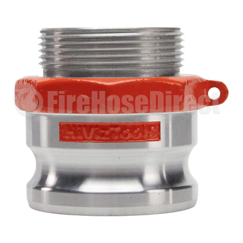 Hi-Viz Aluminum 3" Male Camlock x 2 1/2" Male NH